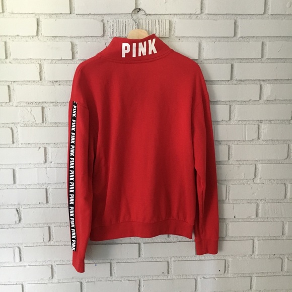 Victoria secret Pink 1/3 zip sweater - Picture 2 of 3